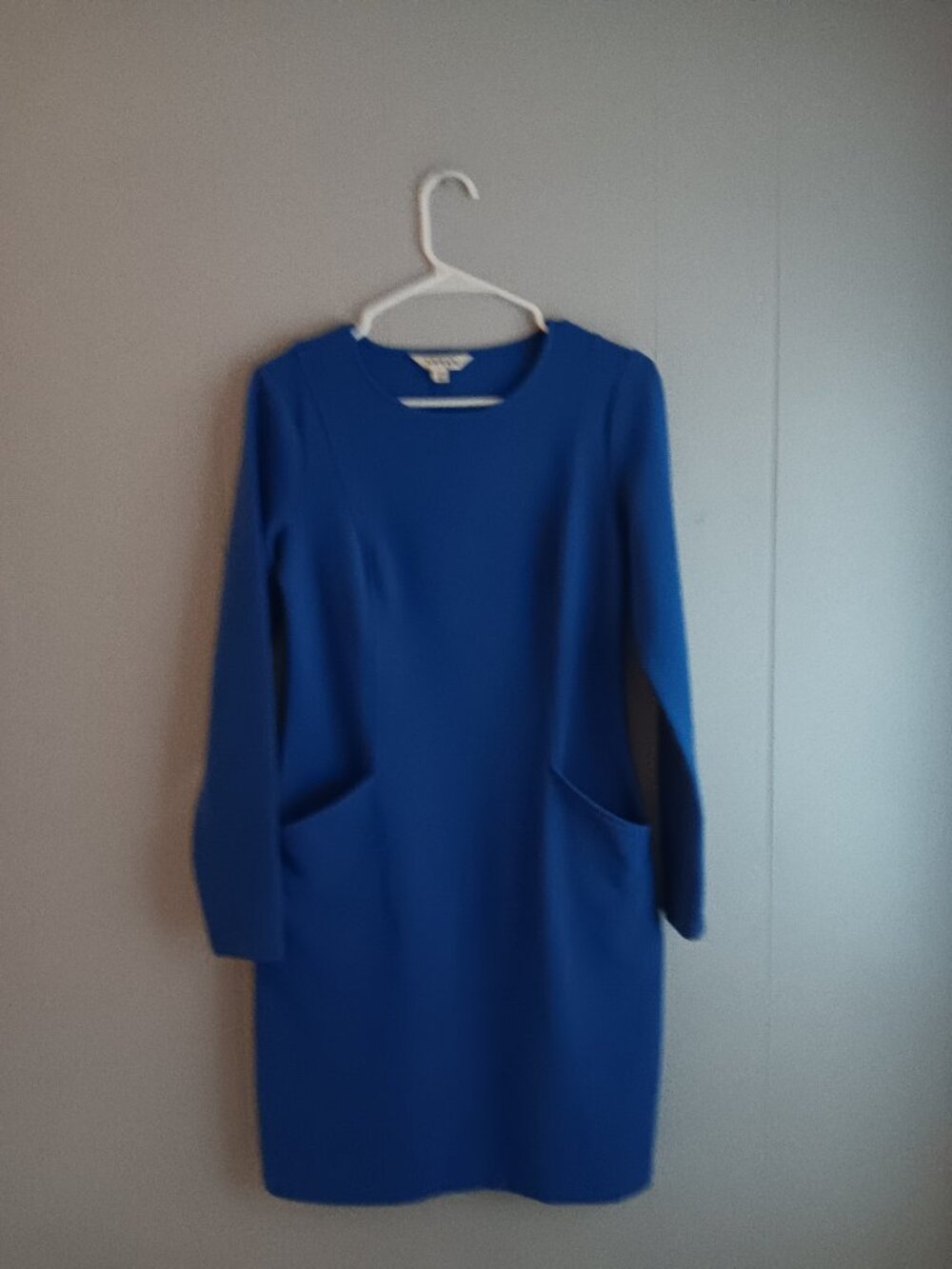 Boden Blue long sleeved Career Casual Dress Size 6R